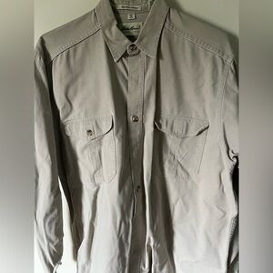 Eddie Bauer Men's Light tan Shirt Jacket
